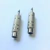 High Quality Audio Adaptor 3.5mm Mono Electrical Plug to 6.35mm Jack Audio Connector