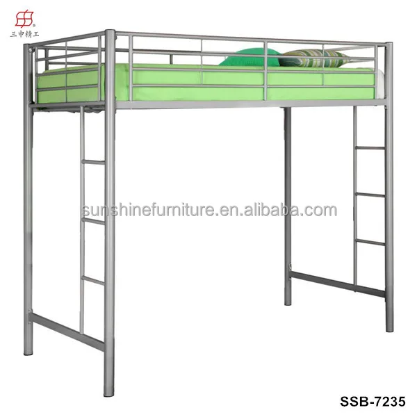 home use cheap adult loft bunk bed