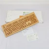 Hot Sale Notebook Keyboard Office USB Keyboard Oem Wood Keyboard Wireless