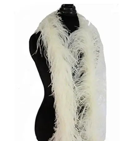 Factory Price 8 Ply Cheap Ostrich Fluffy Soft Boa Turkey Feather Boas ...