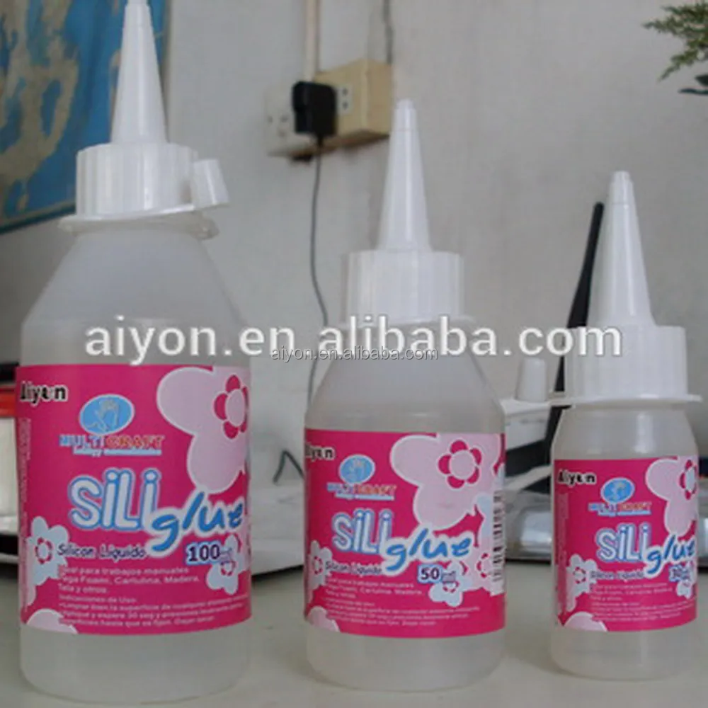 
quick silicon liquid sili glue for DIY. 