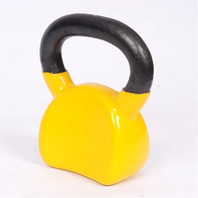 Top Quality Colorful Gym Kettlebell Contoured Vinyl Coated Kettlebell