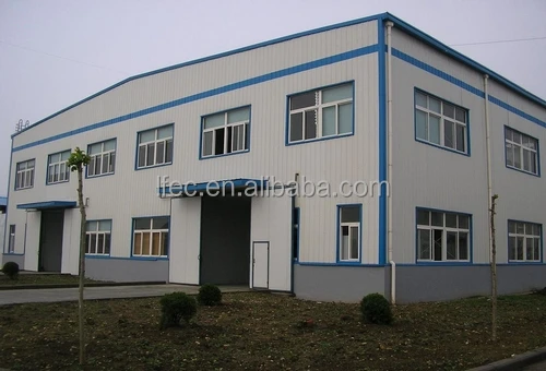 Prefab steel structure shed for industrial building