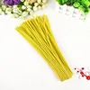Curly plastic Chenille Stem/ craft Pipe Cleaners Polyester Materials