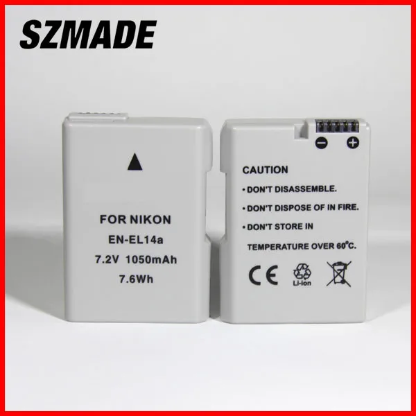 14years Professional Manufacturer Of Dslr Camera Battery Enel14a