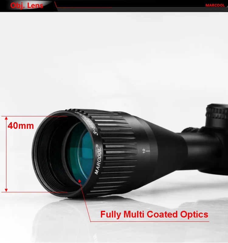 Marcool 39x40 Rifle Optics,Telescopic Sight,Air Rifle Scopes For