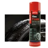 guangzhou comma car care silicone waterless leaf spray high gloss tire shine