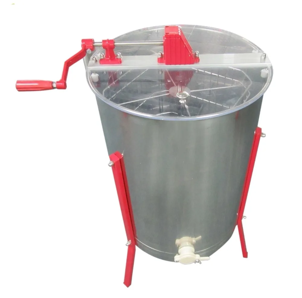 
Wholesale Stainless Steel 4 Frames Manual Honey Extractor 