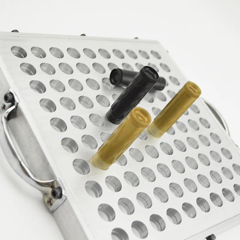 Custom Aluminum 100cavity Lip Balm Filling Mold Buy Aluminum Lip