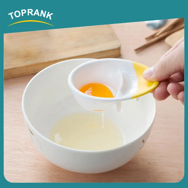 colorful essential cooking utensil egg divider plastic egg yolk