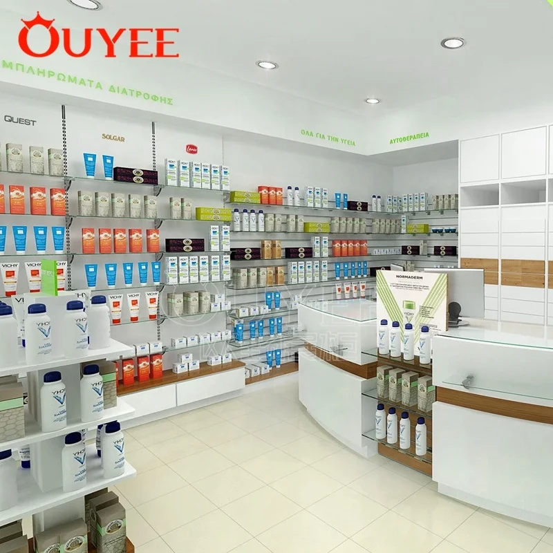 New Style Modern Medical Store Interior Design Pharmacy Counter Display Buy Pharmacy Counter Display Pharmacy Interior Design Pharmacy Store Design