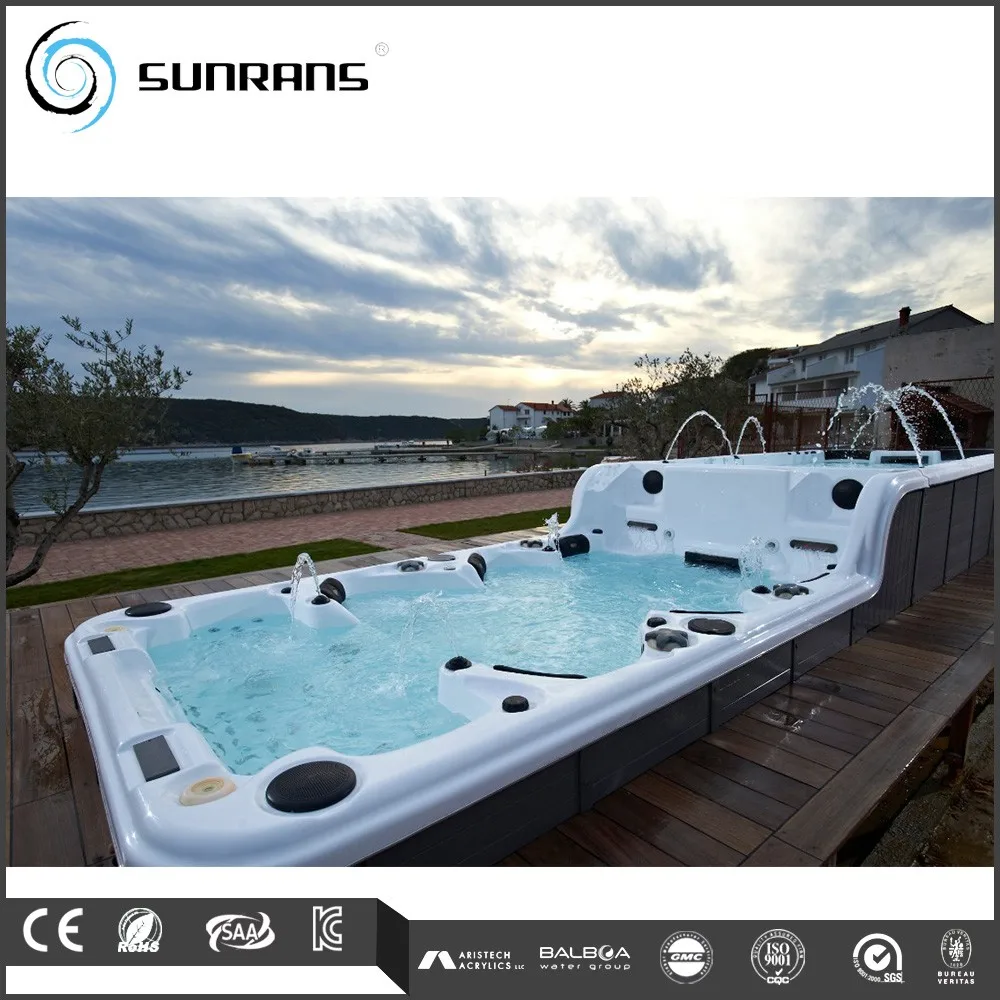 Sunrans Sr859 8m Dual Zone Swim Spa 12 Person Hot Tub Swimming Pool Buy 12 Person Hot Tubs