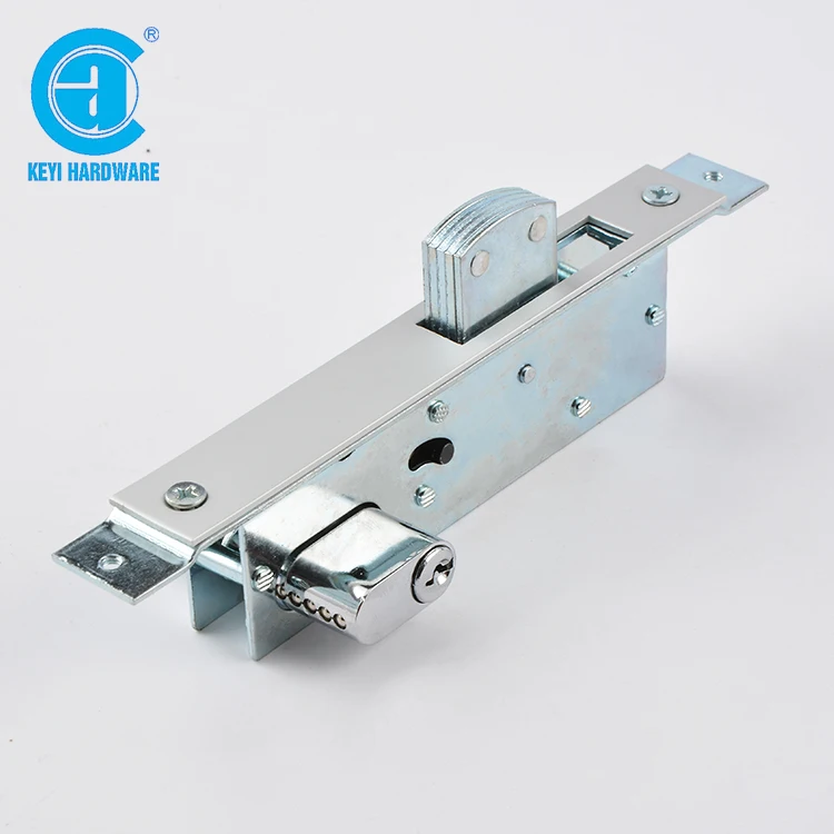 High security iron cylinder latch gate door mortise lock body