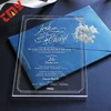 Acrylic Wedding Invitation Card,Custom Acrylic Wedding Invitation Card Printing