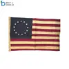 Custom Vintage Flag Old USA American Tea Stain Flag