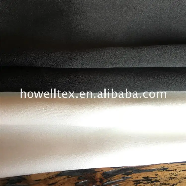 Silk satin fabric