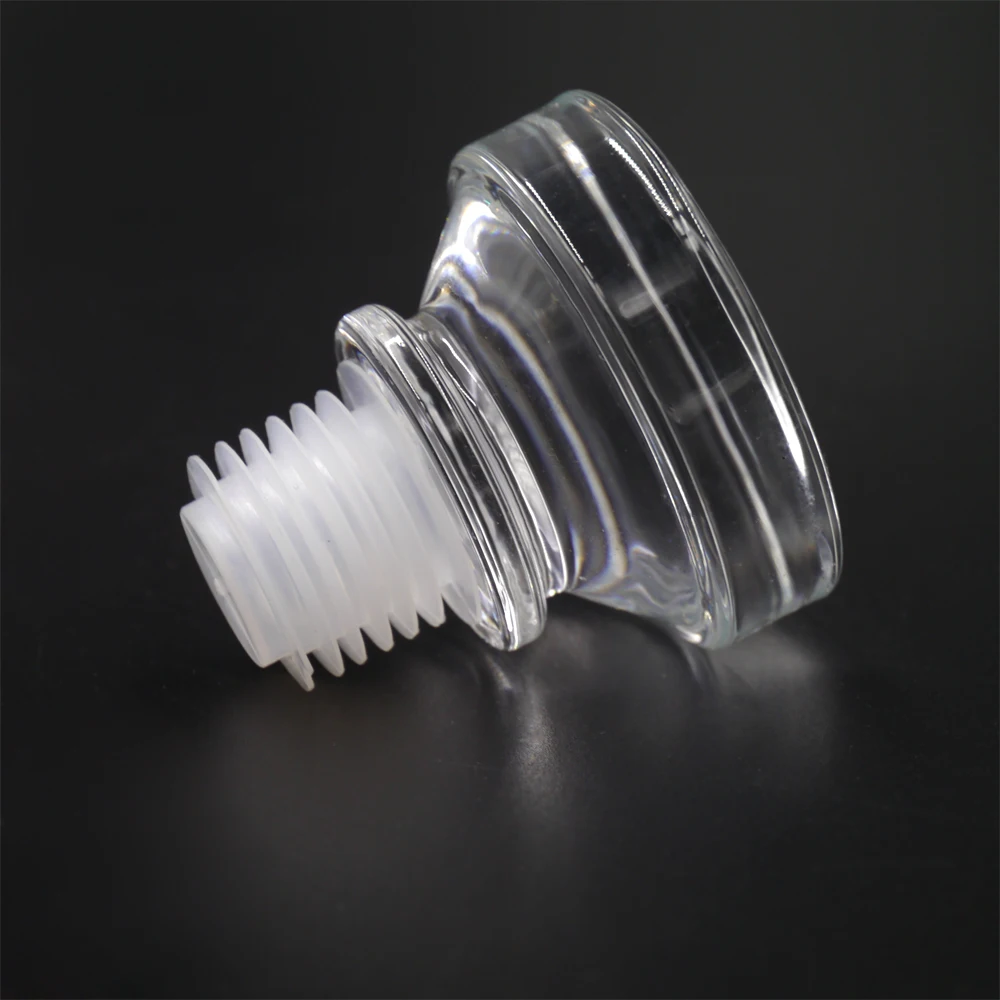 High Flint Glass Stopper With Synthetic Cork For Liquor Glass Bottle Buy Antique Glass Bottle
