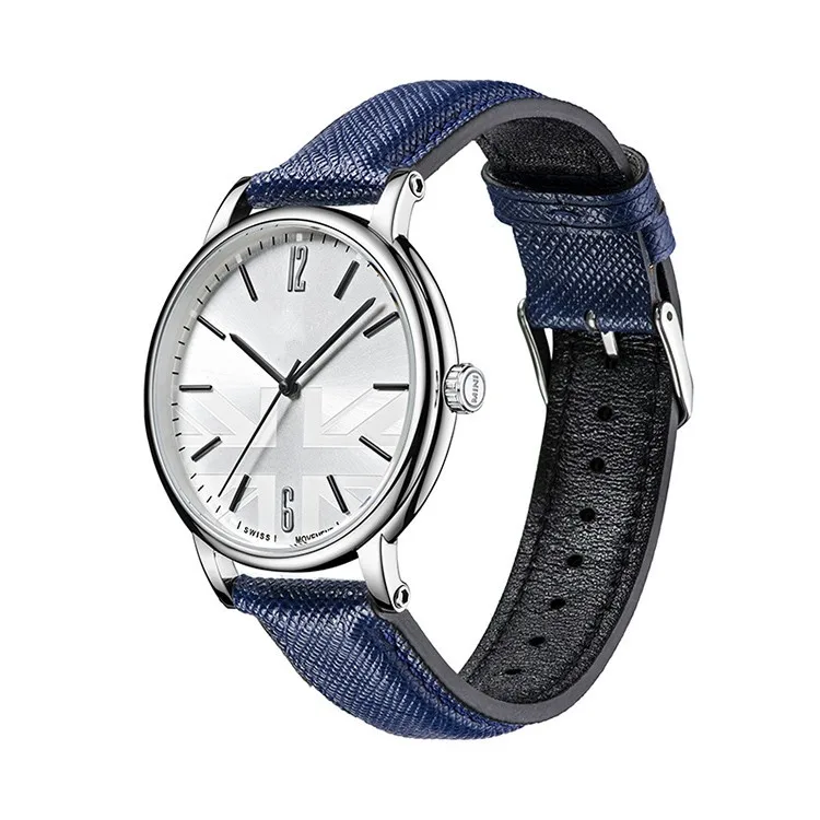 Simple Ultra Thin Stainless Steel Silver Vive Automatic Movt Watch And ...