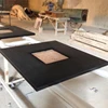 Free Sample Wholesale Fresh And Simple Nordic Design Indoor Furniture Leisure solid surface dining Table