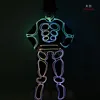 Optical Fiber dance costume / Color change LED Suits / LED Robot
