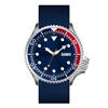 30ATM Waterproof Nylon Strap Japan Automatic Movement Sports Diver Watch with Calendar
