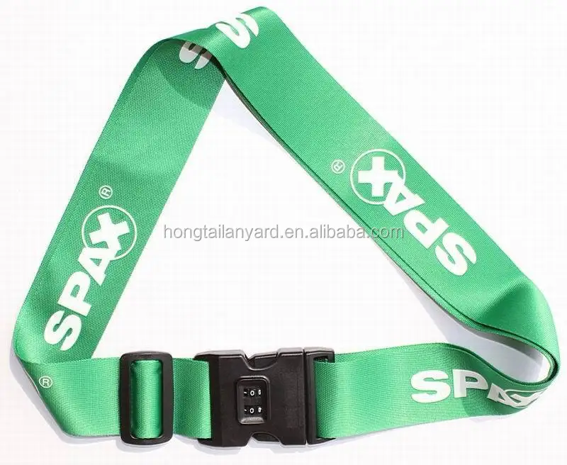 Personalised Lockable Luggage Straps With Custom Logo Buy