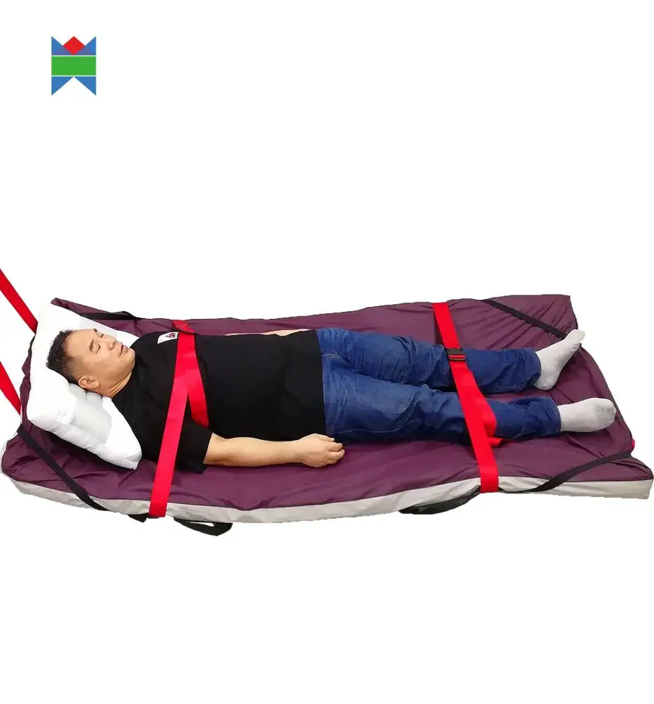 
ISO13485 accredited heavy duty hospital mattress or aged home patient transfer evacuation sheet Emergency Rescue 