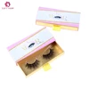 Wholesale Luxury Eyelashes And Pink And Gold Color Drawer Box 3D Siberian Mink Lashes Private Label Eyelash Packaging Box Custom