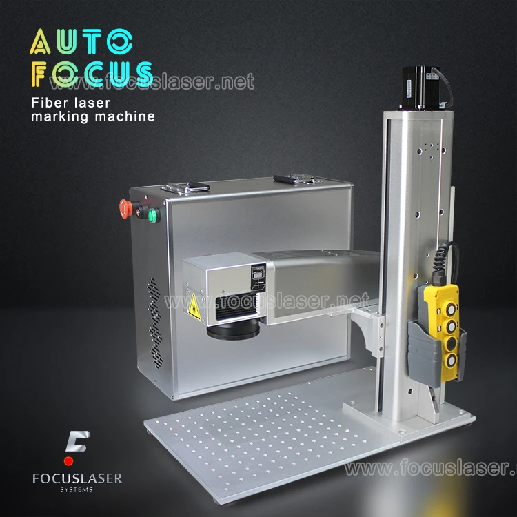 Focuslaser Fiber Laser Marking Machine Laser Engraving Machine for Stainless Steel Aluminum Brass Copper