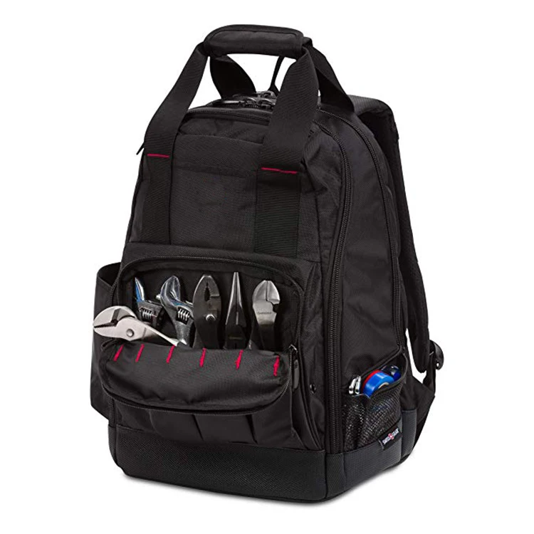 Tool Storage Bag Large Durable Work Pack Tool Backpack With Padded ...