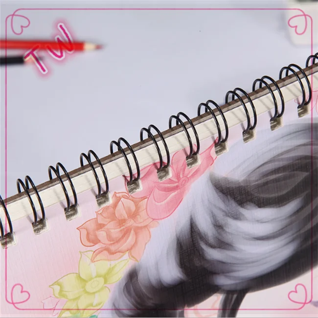 2018 New Arrival Japanese Style Sketchbook For Drawing Blank Sketch