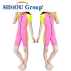 One Piece Short Sleeve Kids Wetsuit Diving Suits For Children Anti-UV Front Zipper Surfing Clothing Suit