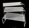 U shape acrylic shoes display shelf wholesale