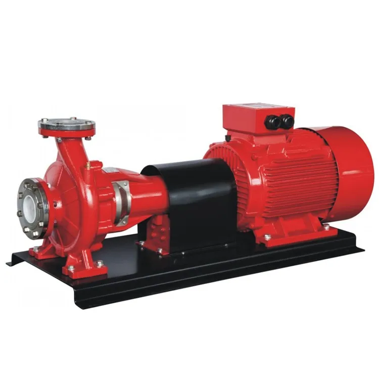 Bare Shaft Centrifugal Water Pump Coupled With Electric Motor For Fire