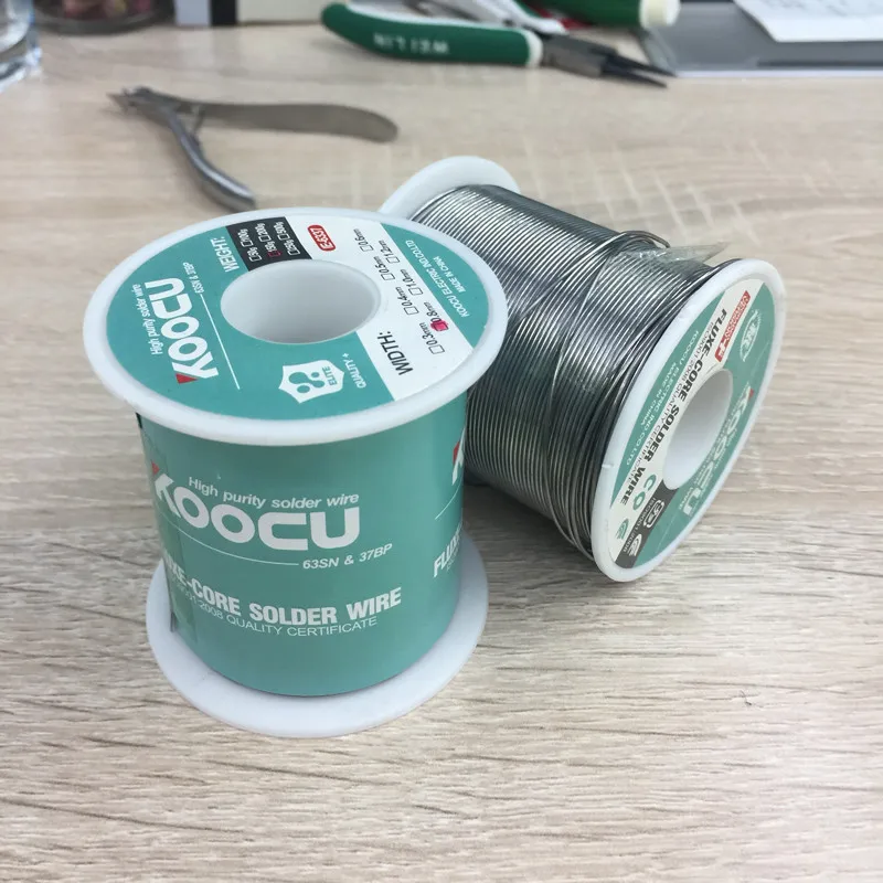 500g Sn63/pb37 Solder Wire 0.3/0.4/0.5/0.6/0.8/1.0mm - Buy Flux ...