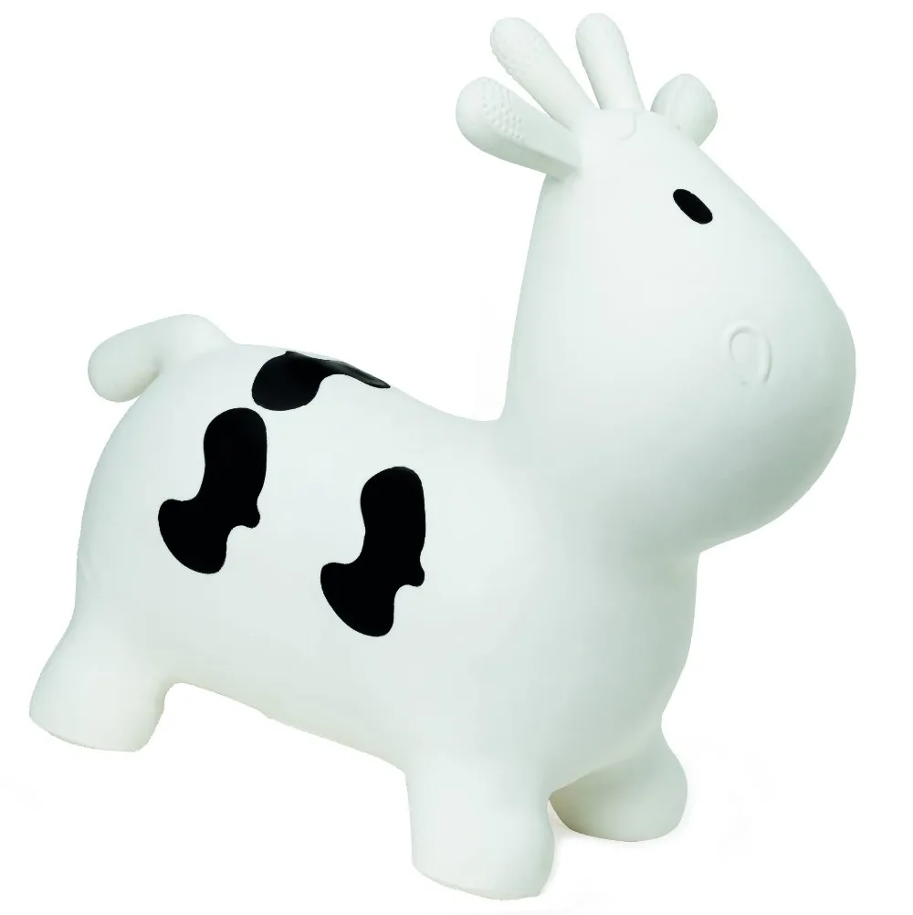 Hopper Bouncy Ride On Cow Animal Toy Jumping For Kids - Buy Plastic ...