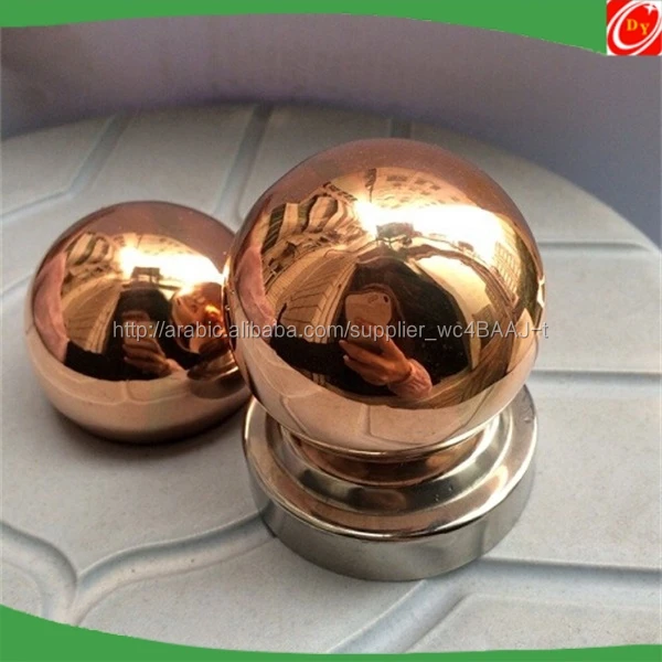 Hollow Copper Sphere, Polished Pure Copper Hollow Ball 80mm