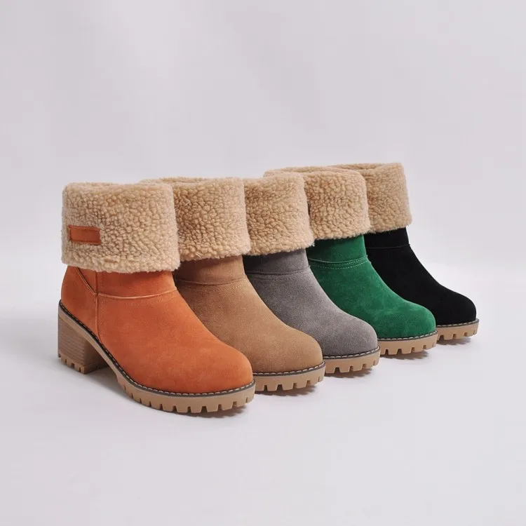 ladies winter boots with fur