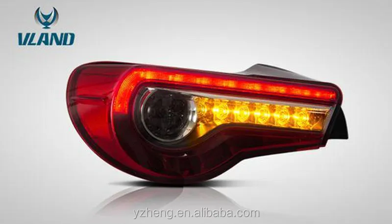 Vland Manufacturer For Car Lamp For GT86 FT86 Full-LED Taillights for BRZ 2013 2015 2016 2017 2018 Tail Lamp plug and play