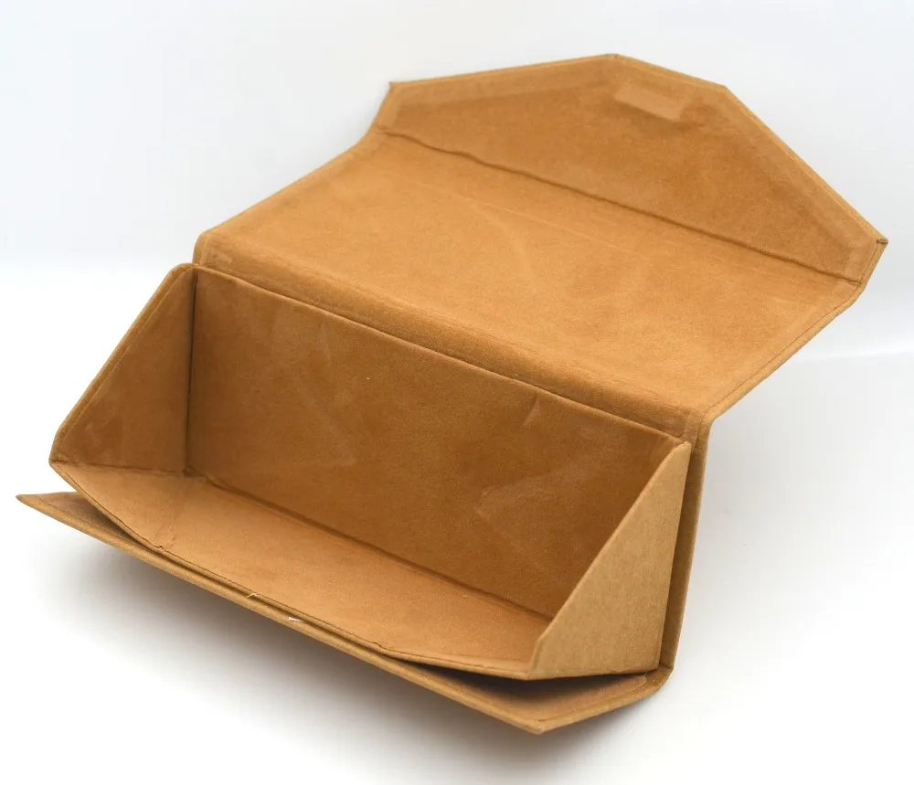 Brown Paper Kraft Paper Folding Fancy Glasses Case Buy Brown Paper