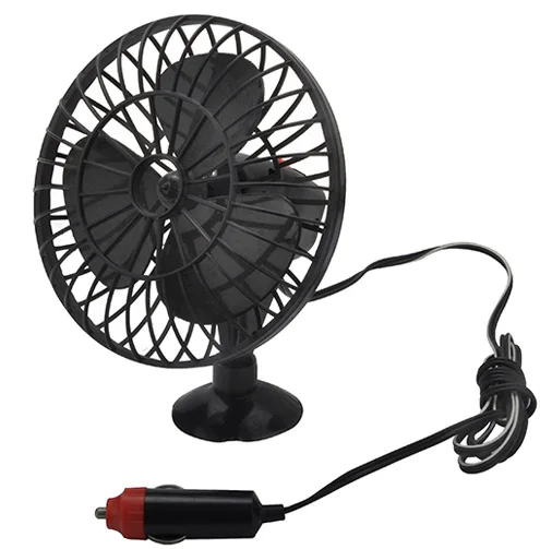 5 /"ocscillating Ventilador 12v Con Ventosa montaje Ideal Para Autos Camionetas caravanas