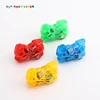 Selling wholesale transparent mini plastic toy pull back motorcycle children's car