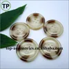 Imitation horn big coat plastic/resin buttons with four holes