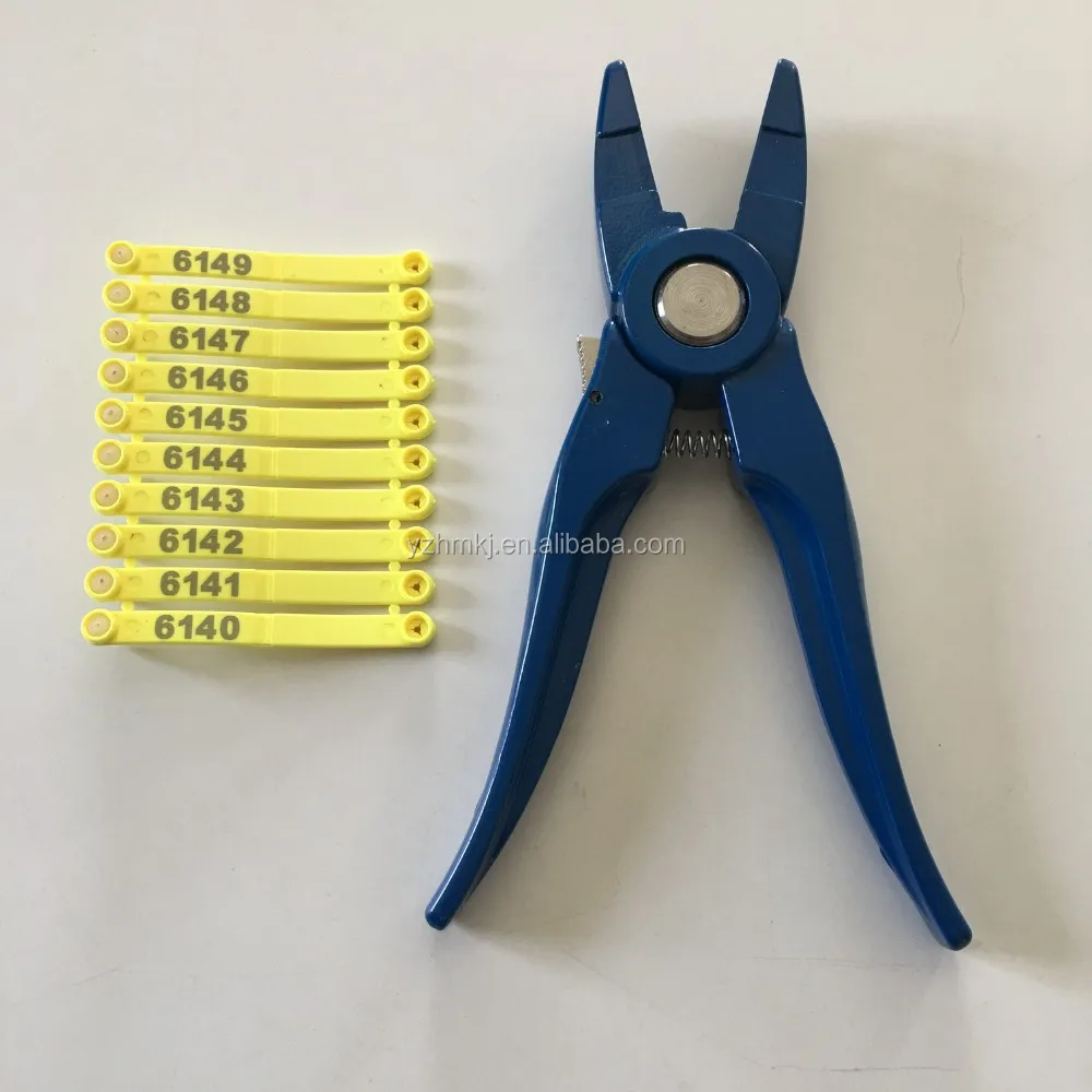 Connected Rabbit Ear Tag Hme3505c Sheep Ear Tag Poultry Wing Tag - Buy ...