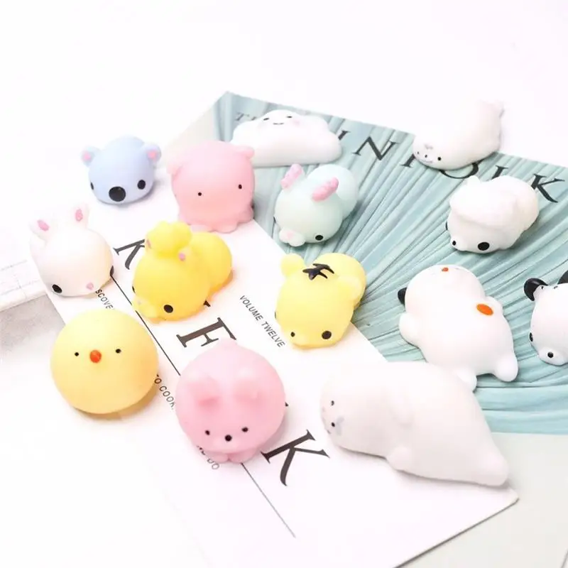 2018 New Amazon Hot Sell Cute Mini Toys Kawaii Soft 20pcs Pack Animals