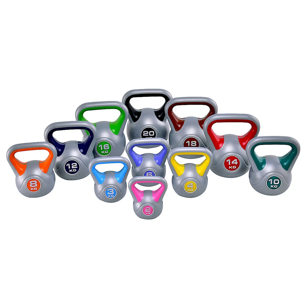Ergonomic Tone Fitness Plastic Kettlebell