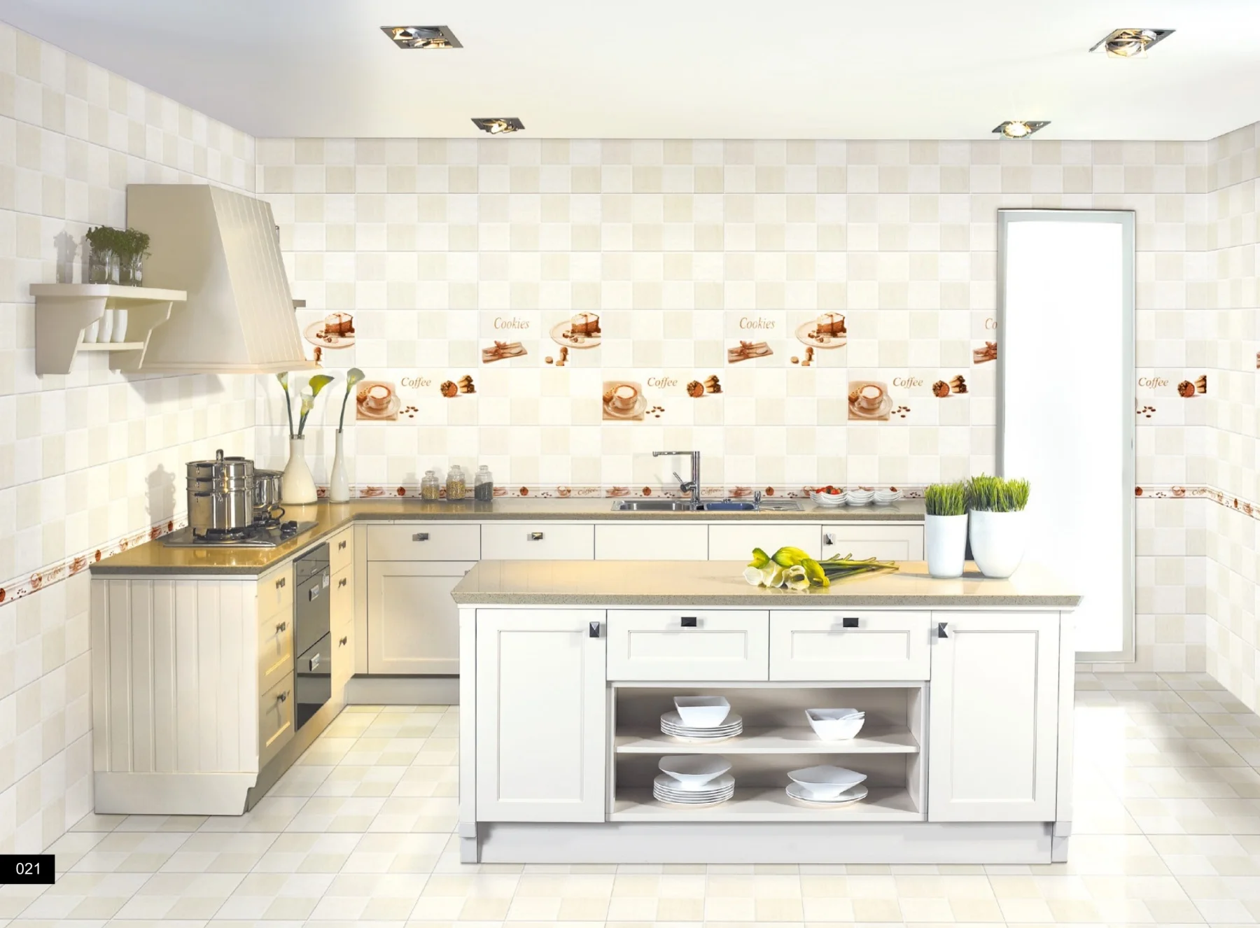 300x600mm Kitchen And Bathroom Wall Tiles With Coffee And Plaid Pattern Buy Glossy Wall Tiles Bathroom Wall Tiles Kitchen Wall Tiles Product On Alibaba Com