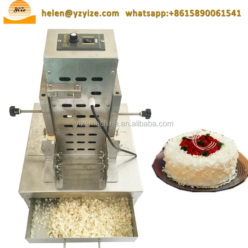 Stainless steel chocolate shaver, chocolate chip making machine