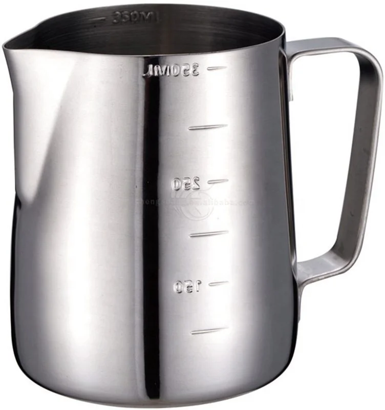 12/20/32/56 Oz Best Seller Measuring Stainless Steel Milk Frothing