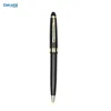 Gift point cheap advertising ballpoint promotional black plastic ball pen retractable ballpoint pen
